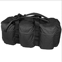 Тактична сумка 100 літрів KOMBAT UK Assault Holdall чорна