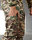 Тактичний костюм 5 в 1 Multicam/Мультикам, військова форма з водовідштовхувальної тканини Софтшел - фото 5 - id-p2406582755