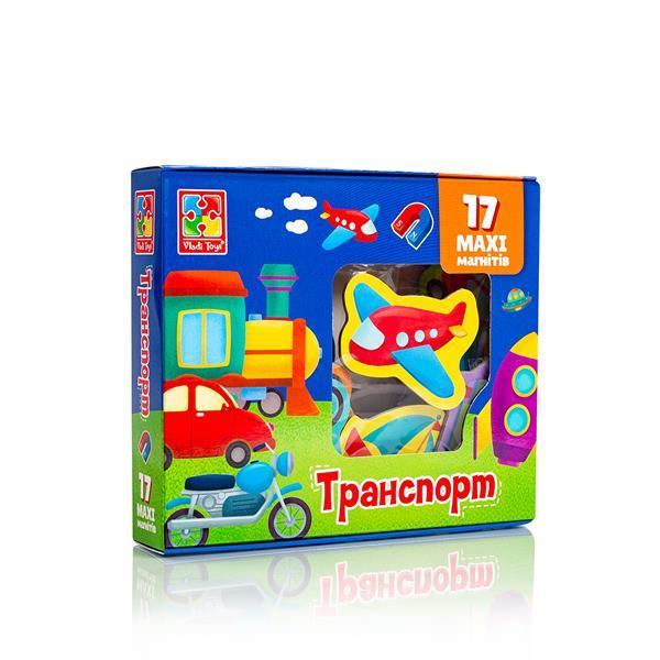 Набір магнітів Vladi Toys Транспорт