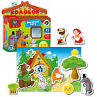 Магнітний театр Vladi Toys Колобок, фото 4