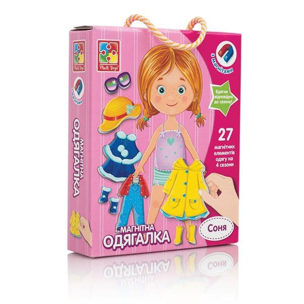 Магнітна гра Vladi Toys Одягни Соню