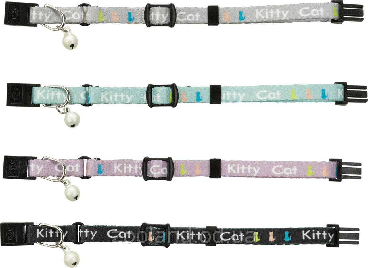 4178 Trixie Kitty Нашийник для кошенят із малюнком, синій