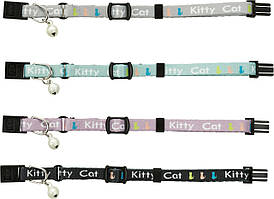 4178 Trixie Kitty Нашийник для кошенят із малюнком, синій