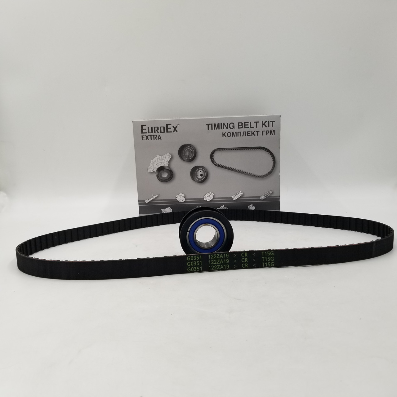 Ремінь ГРМ із роликом ВАЗ 2105 EuroEx Угорщина, фото 1