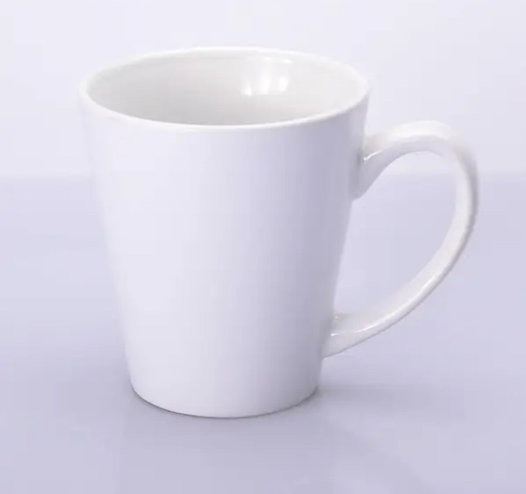 Чашка для сублімації біла Latte (маленька) 360мл