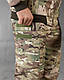 Тактичний костюм на овчині Multicam осінь армійська військова форма на овчині з тканини Софтшел/Softshell - фото 7 - id-p2406582749