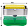Диспенсер для мийного засобу з підставкою для губки Soap Pump & Sponge Caddy Сірий, фото 3