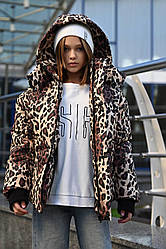 Зимова куртка для дівчаток, розміри на зріст 146-170