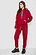 Спортивний костюм жіночий, колір бордовий, 244R4236, фото 3