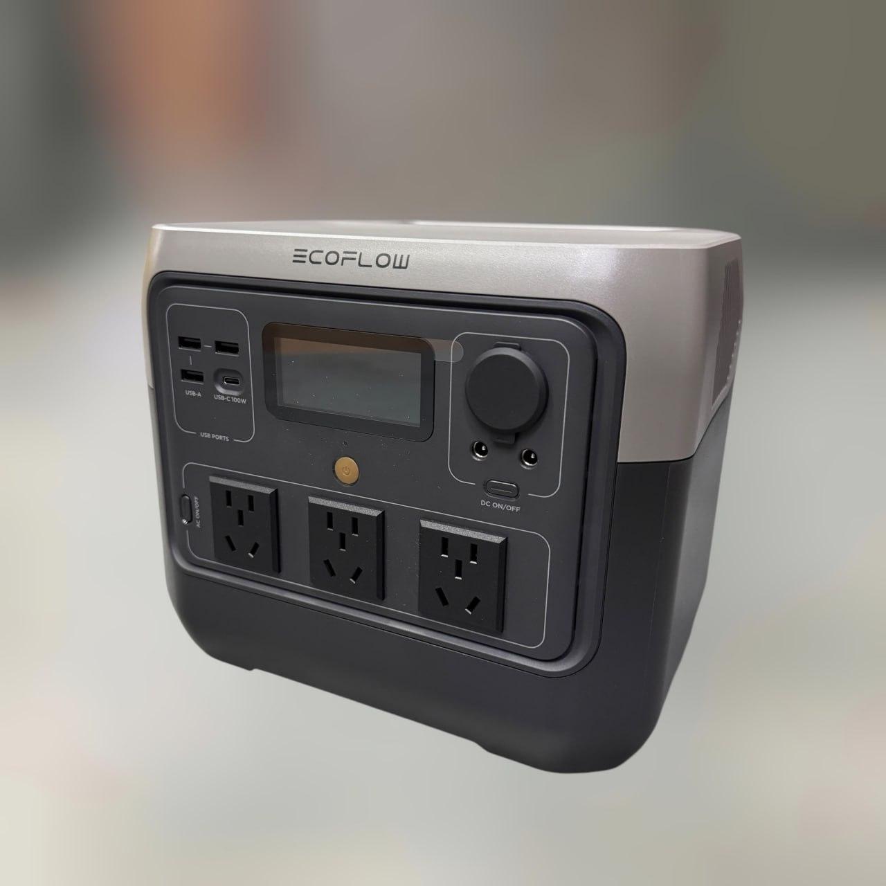 Зарядна станція EcoFlow River 2 Pro (768 Вт·год), 800 Вт/1600 Вт, розетка Китай + перехідники