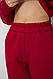 Спортивний костюм жіночий на флісі, колір бордовий, 244R1555, фото 6