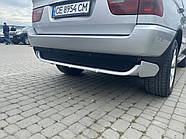 Накладка на задний бампер (грунтованная под покраску) для BMW X5 E-53 1999-2006 гг