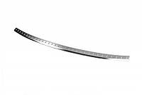 Накладка на задний бампер OmsaLine (нержавейка) для Ауди Q7 2005-2015 гг