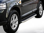 Боковые Подножки BlackLine (2 шт, Алюминий) для Range Rover Sport 2014-2022 гг