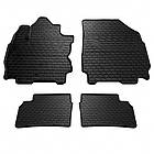 Резиновые коврики (4 шт, Stingray Premium) для Nissan Note 2004-2012 гг