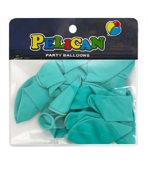 Кульки 10' (26 см) пастель тиффані 10 шт/уп Зелений Pelican 811020 KNZ