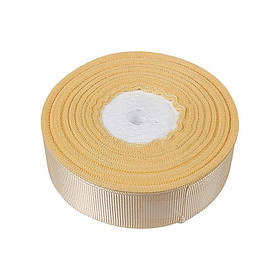 Репсова стрічка 25мм 23 метри крем D00225-А3-084 KNZ