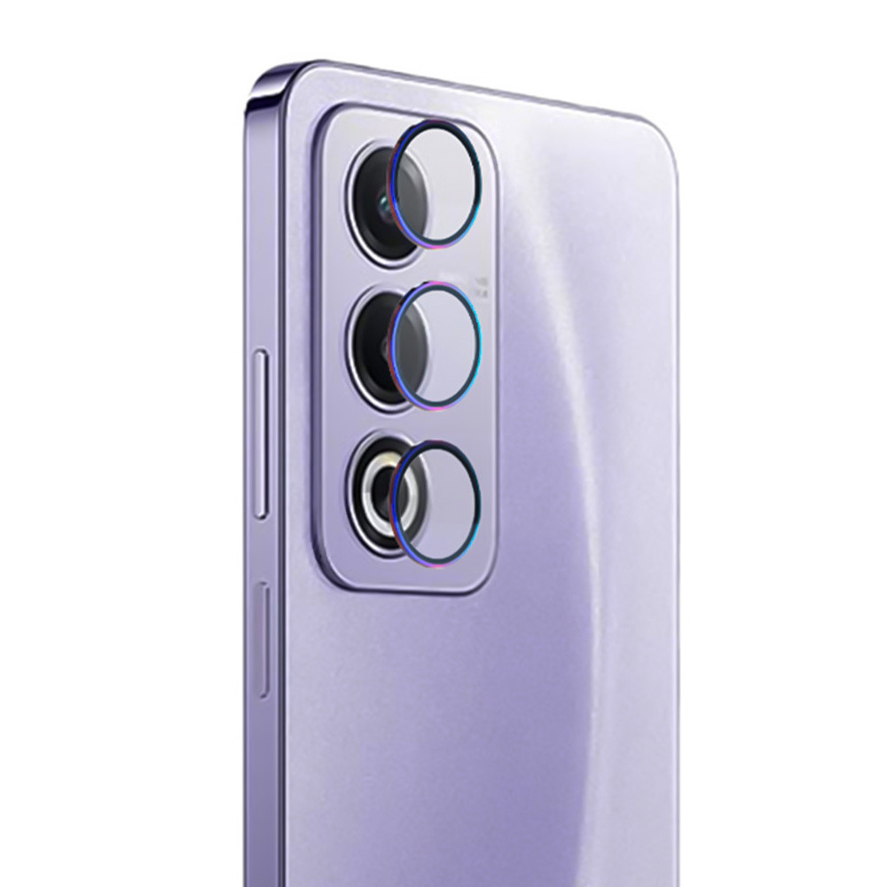 Захисне скло з рамкою CD Pattern для Oppo Reno12 Pro на задню камеру, фото 1