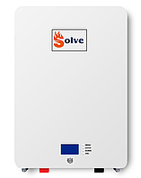 Комплект:Литієвий акумулятор LiFePO4 Solve 200AH (10,24 кВт) та гібридний інвертор (безперебійник UPS) 5,5 кВт
