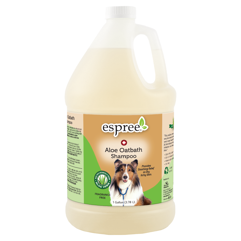 Шампунь для собак ESPREE Aloe Oatbath Medicated Shampoo зволожуючий 3.79 л, фото 1