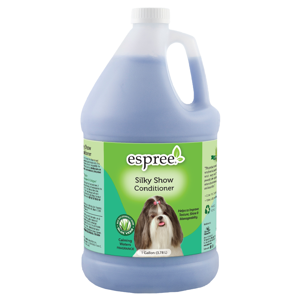 Кондиціонер для собак ESPREE Silky Show Conditioner полегшує розчісування 3,79л, фото 1