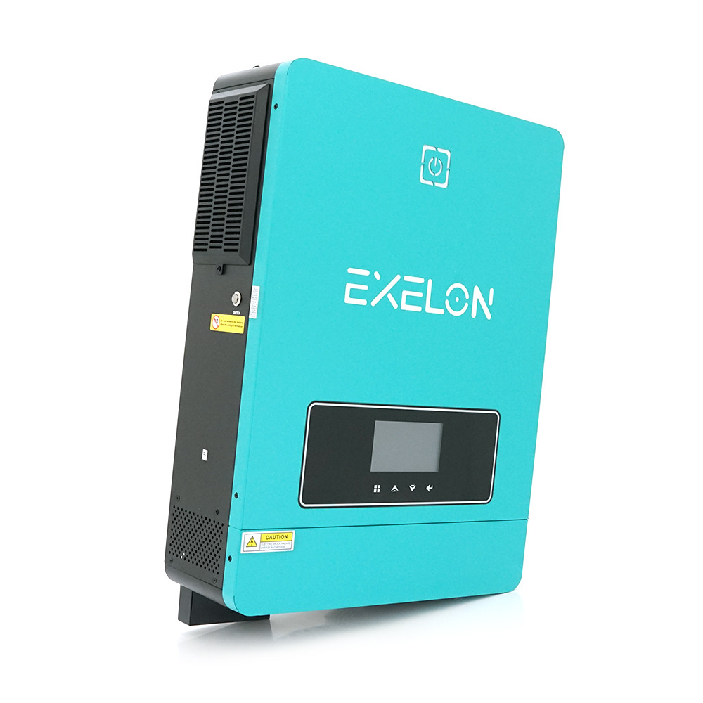 Гібридний інвертор Exelon EMAX PRO-10.2 KW, 10200VA, 48V, струм заряду 0-160A, MPPT (90-450VDC, 2/18A),
