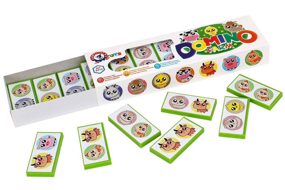 Доміно TECHNOK TOYS Ферма арт. 3312, фото 1