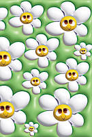 Зошит А6 32 арк скоба клітина картон хром ерзац серія 3D, фото 5