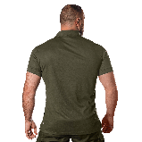 Поло Army ID 2.0 CoolPass Pique LT Олива (8082), XXL, фото 3