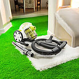 Контейнерний пилосос Rainberg 2500 Вт для сухого прибирання пилосос пилозбірником 3 л і з фільтром тонкого очищення, фото 10