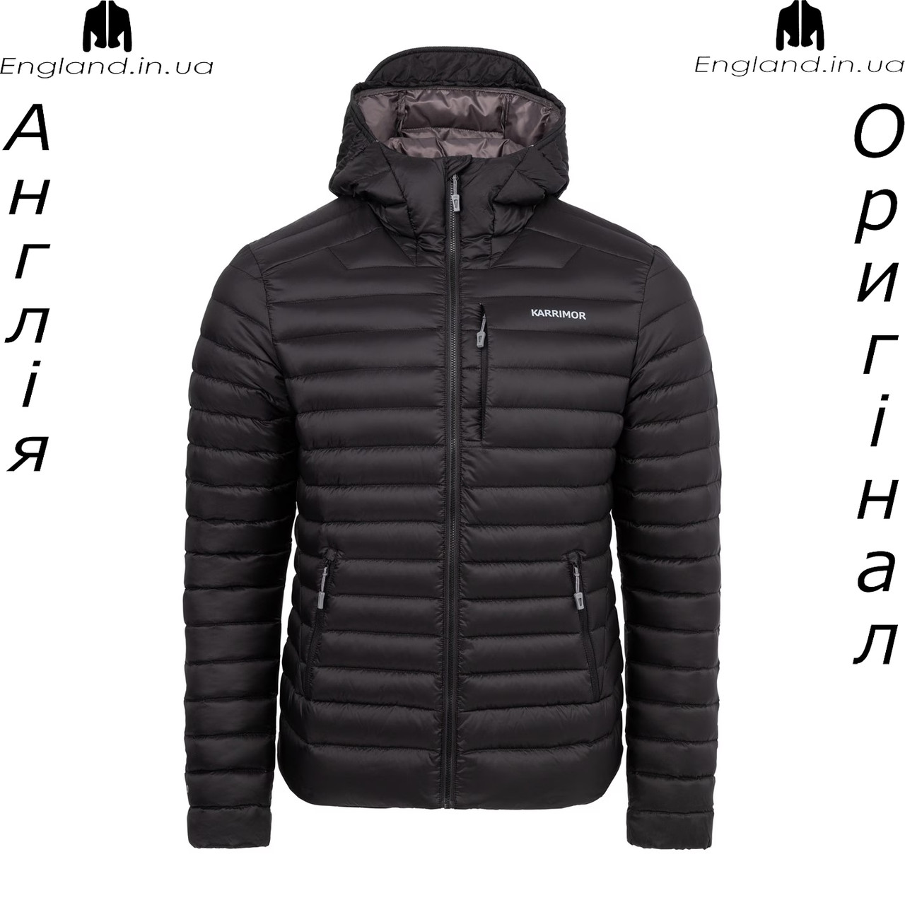 Розмір XL і 2XL - (наш 52й і 54й) - Куртка пуховик чоловіча Karrimor (Карімор) з Англії - зима / демісезон, фото 1
