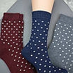 Шкарпетки махрові 6 пар «Крапки» жіночі зимові розмір 36-40 арт. 142.6, фото 8