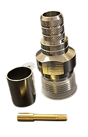 Роз'єм CAVEL N-female (гніздо, мама) під кабель RG-8/RG-213/LMR400,WL400 Crimp (обтиск).