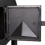 Піч буржуйка Екожар Про 500 з вбудованим вентилятором, фото 4