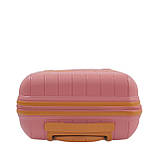 Валіза мала S поліпропілен пудра 55х38х22см/40л/2.6кг/Snowball 49403, фото 5