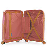 Валіза мала S поліпропілен пудра 55х38х22см/40л/2.6кг/Snowball 49403, фото 9