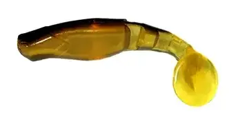 Силікон L&K Predator 9см 2шт Black/Amber