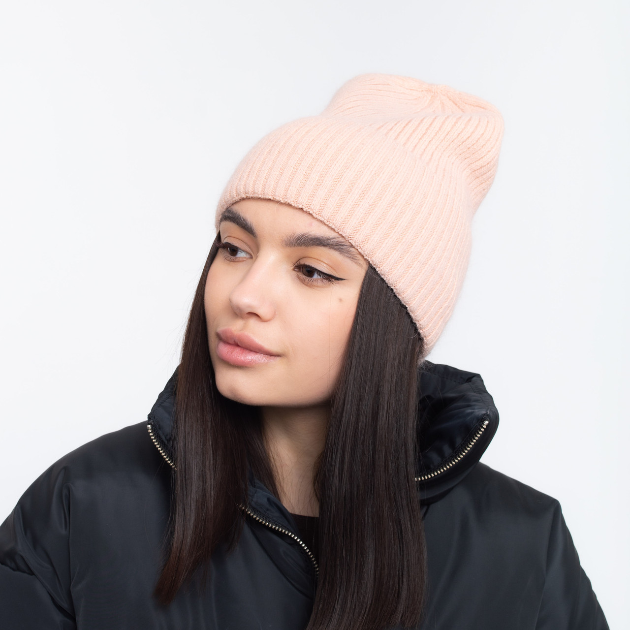 Шапка 2128 (без флісу)  персик