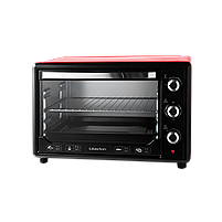 Електродуховка Liberton LEO-380 RED 1600Вт, об'єм 38л, 3 режими, макс. таймер, температура 250°C, червоний, фото 8
