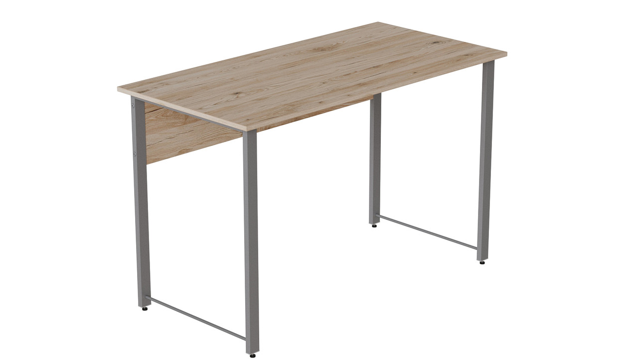 Комп'ютерний стіл Ferrum-decor Курт 75x140x60 сірий ДСП Дуб Сан-Маріно 16мм