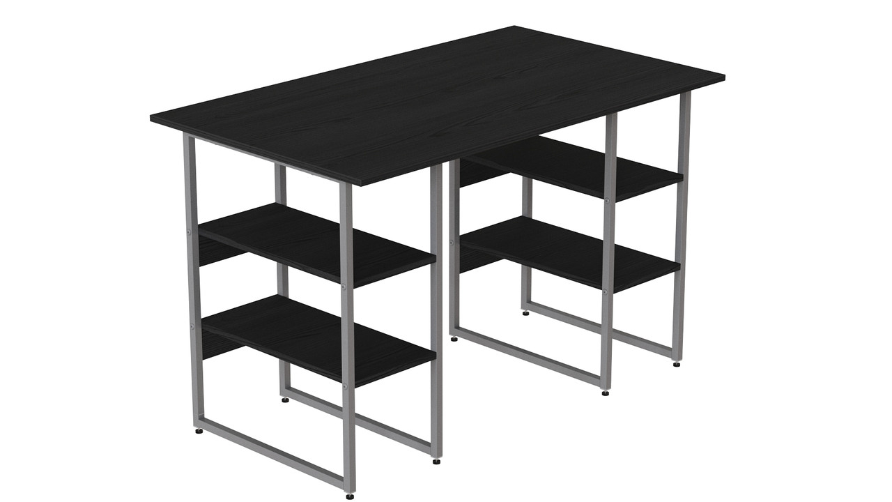 Комп'ютерний стіл Ferrum-decor Карен 75x120x60 сірий ДСП Сосна Кембра 16мм