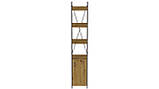Етажерка 4/34 Ferrum-decor Серії Конект із тумбою 179x34x28 Сірий ДСП Дуб Артізан (FD1061), фото 4