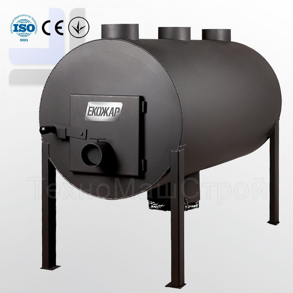 Булер'ян українського виробництва «Екожар Про 700 плюс» із комплектним вентилятором, фото 1