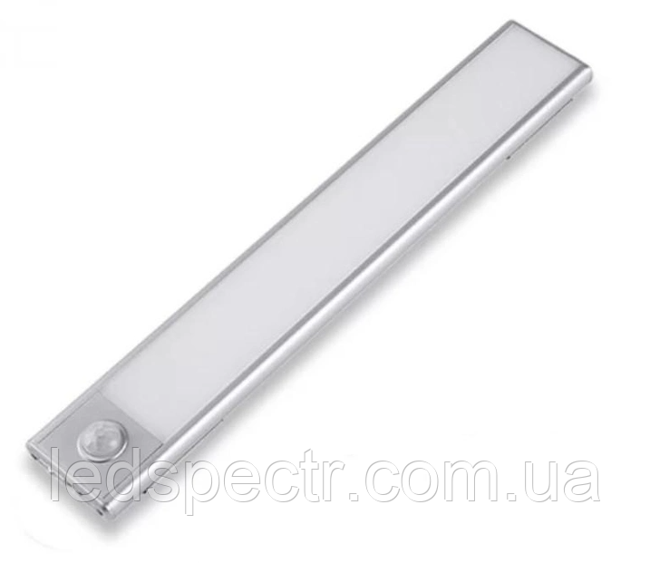 Портативна акумуляторна USB лампа 30см з сенсором(датчиком руху), фото 1