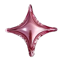 Куля зірка чотирикінцева "Рожева", 10" (Китай)