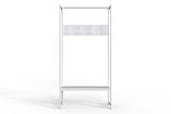 Вішалка для підлоги Ferrum-decor Треліс 12 180x90x38 см Білий / Білий (XK00277), фото 2