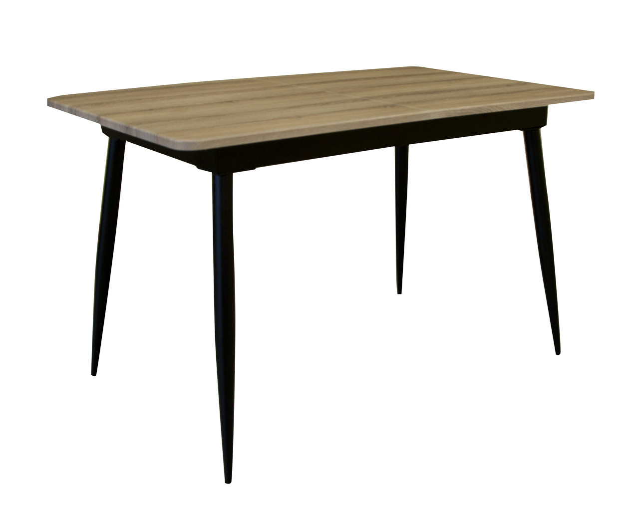Стіл Max's furniture Денвер 75х120/160х75 см Дуб сонома + Чорний