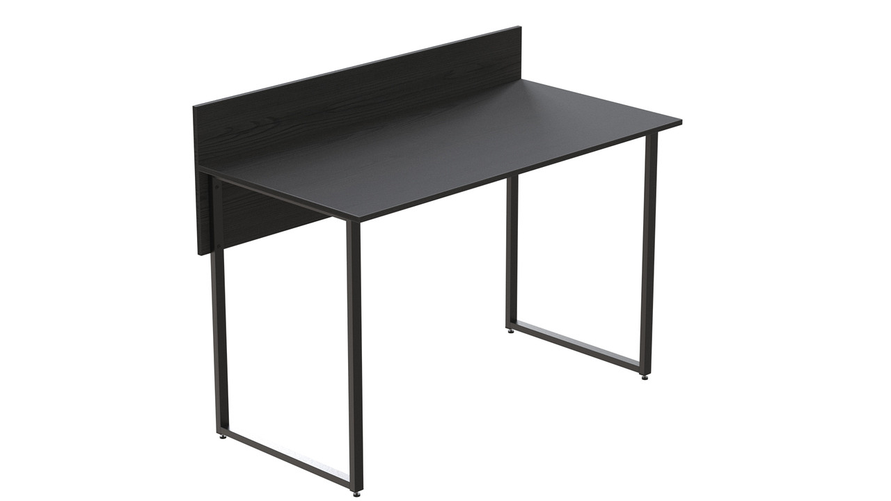 Комп'ютерний стіл Ferrum-decor Скай 76x140x60 чорний ДСП Сосна Кембра 32мм