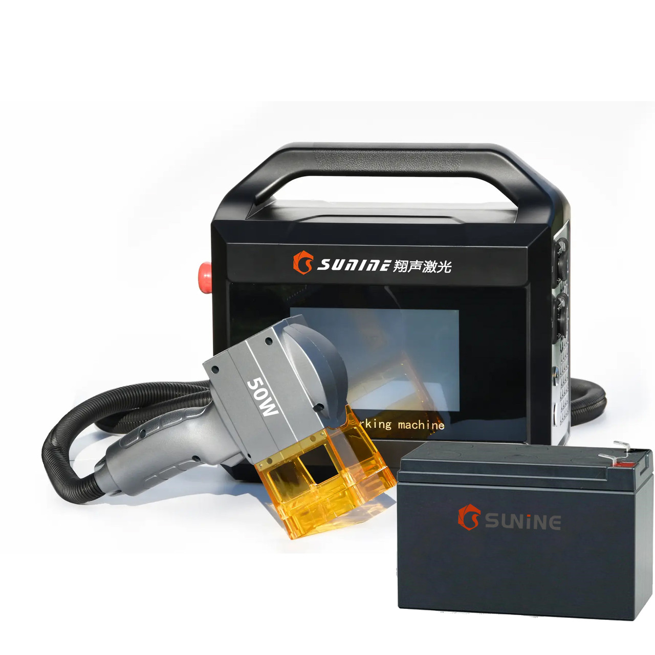 Ручний лазерний маркіратор LD50i-BII з акумулятором, фото 1