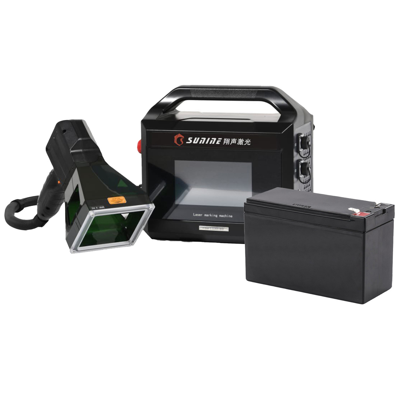 Ручний лазерний маркувальник LD30i-BII-MOPA (з акумулятором), фото 1